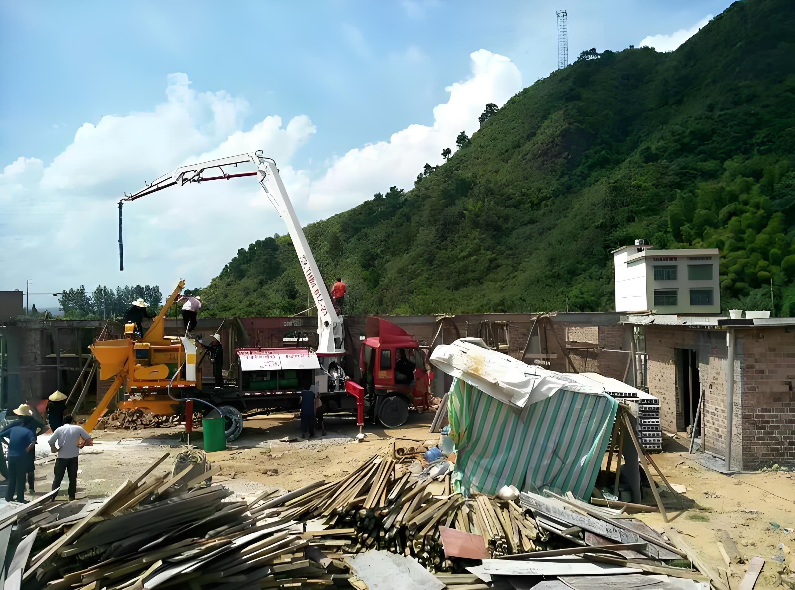 混凝土輸送設備對于推動農村基礎設施建設具有重要意義
